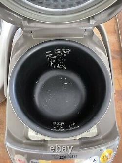 Zojirushi NP-NVC10 Pressure Induction Rice Cooker USED See Description Dent