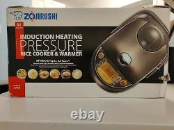 Zojirushi NP-NVC10 Rice Cooker PERFECT USED, with box & accessories silver