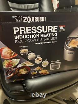 Zojirushi NP-NWC10XB Pressure Induction Heating Rice Cooker & Warmer 5.5 Cup New