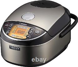 Zojirushi NP-NWC10XB Pressure Induction Heating Rice Cooker & Warmer, 5.5 Cup, S