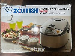 Zojirushi NSTSC18 10 Cups Micom Rice Cooker & Warmer Brand NEW In Box