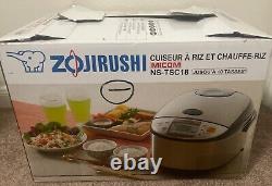 Zojirushi NSTSC18 10 Cups Micom Rice Cooker & Warmer NEW NS-TSC18