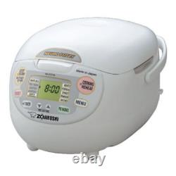 Zojirushi NSZCC18 Neuro Fuzzy Rice Cooker and Warmer (10-Cup/ Premium White)