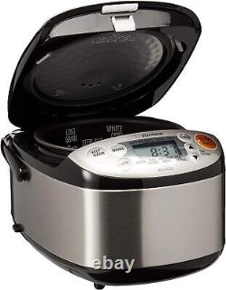 Zojirushi NS-LGC05XB Micom Rice Cooker & Warmer, 3-Cups (uncooked), Stainless