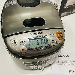 Zojirushi NS-LGC05 Micom Rice Cooker & Warmer 3-Cups uncooked Open box Verified