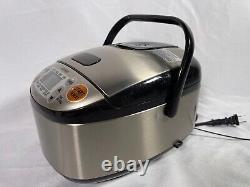 Zojirushi NS-LGC05 Rice Cooker Warmer 3 Cups Capacity Stainless Black