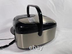 Zojirushi NS-LGC05 Rice Cooker Warmer 3 Cups Capacity Stainless Black