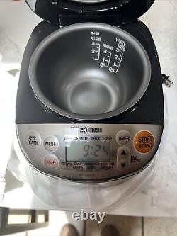 Zojirushi NS-LGC05-XB Micom Rice Cooker & Warmer, 3-Cups (Uncooked)
