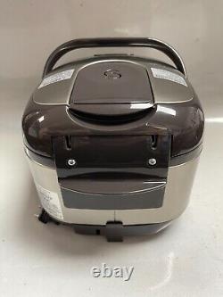 Zojirushi NS-LHC05 Micom Rice Cooker and Warmer Stainless Dark Brown 3 CUP