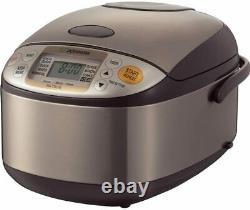 Zojirushi NS-TSC10 5-1/2-Cup Micom Rice Cooker and Warmer, 1.0-Liter Brown