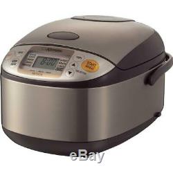 Zojirushi NS-TSC10 5-1/2-Cup (Uncooked) Micom Rice Cooker and 5.5 cups