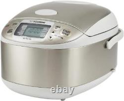 Zojirushi NS-TSC10 5-1/2-Cup (Uncooked) Micom Rice Cooker and Warmer, 1.0-Lit