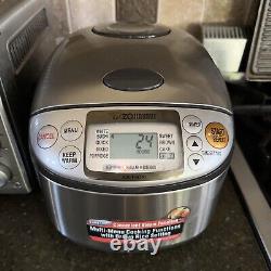 Zojirushi NS-TSC10 5-1/2-Cup (Uncooked) Micom Rice Cooker and Warmer, 1.0-Liters