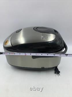 Zojirushi NS-TSC10 Rice Cooker Warmer Sushi Micom Brown 5-1/2-Cup Uncooked READ