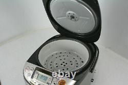 Zojirushi NS-TSC18 Micom Rice Cooker Warmer 10-Cups Stainless Steel Interior