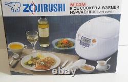 Zojirushi NS-WAC18 10-Cup (Uncooked) Micom Rice Cooker and Warmer