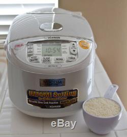 Zojirushi NS-YAC10 Umami Micom 5-Cup Rice Cooker & Warmer, Pearl White