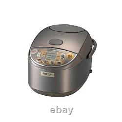 Zojirushi NS-YMH18-TA Rice Cooker Overseas Support 220-230V 610W Silver New F/S
