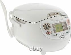 Zojirushi NS-ZCC10 (120V) Rice Cooker for Overseas White 5.5Cups 120V 1000 W Cup