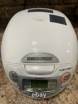Zojirushi NS-ZCC10 5-1/2-Cup Neuro Fuzzy Rice Cooker and Warmer