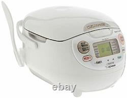 Zojirushi NS-ZCC10 5-1/2-Cup Uncooked Neuro Fuzzy Rice Cooker and Warmer