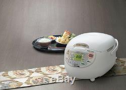 Zojirushi NS-ZCC10 5 Cup Neuro Fuzzy Rice Cooker and Warmer FREE GIFT