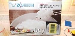 Zojirushi NS-ZCC10 Neuro Fuzzy Cooker, 5.5-Cup Uncooked Rice, White