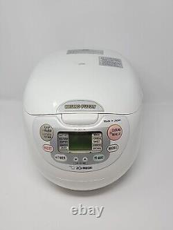 Zojirushi NS-ZCC18 10-Cup Neuro Fuzzy Rice Cooker, 1.8-Liters