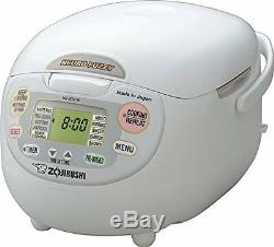 Zojirushi NS-ZCC18 10-Cup Neuro Fuzzy Rice Cooker, 1.8-Liters FREE GIFT