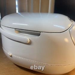 Zojirushi NS-ZCC18 10 Cup Neuro Fuzzy Rice Cooker/Warmer, 1.8-Liters, White