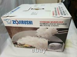 Zojirushi NS-ZCC18 10-Cup Neuro Fuzzy Rice Cooker and Warmer