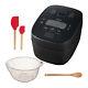 Zojirushi Nwqac10 Rice Cooker With Rice Washing Bowl Spoon And Spatula Set