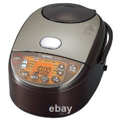 Zojirushi NW-VH10-TA IH Rice Cooker 5.5-Cup Brown Japanese AC100V new F/S