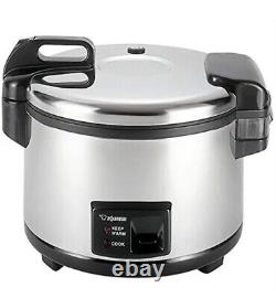 Zojirushi NYC-36 20-Cup Uncooked Commercial Rice Cooker Warmer Stainless Steel