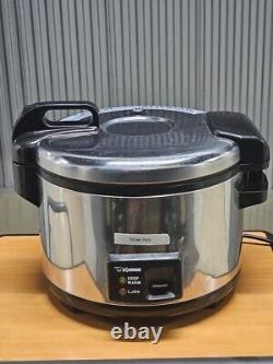 Zojirushi NYC-36 20-Cup Uncooked Commercial Rice Cooker Warmer Stainless Steel