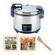 Zojirushi Nyc-36 20-cup (uncooked) Commercial Rice Cooker And Warmer Bundle