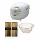 Zojirushi Neuro Fuzzy 10 Cup Rice Cooker And Warmer With Bowl Chopsticks Bundle