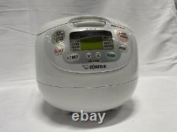 Zojirushi Neuro Fuzzy NS-ZCC18 10-Cup Rice Cooker and Warmer White