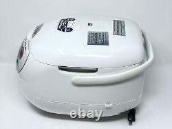 Zojirushi Neuro Fuzzy NS-ZCC18 10-Cup Rice Cooker and Warmer White (TESTED)