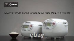 Zojirushi Neuro Fuzzy Rice Cooker & Warmer NS-ZCC10/18