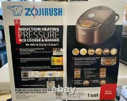 Zojirushi Np-nvc18 Induction Heating Pressure Rice Cooker & Warmer (10 Cups)
