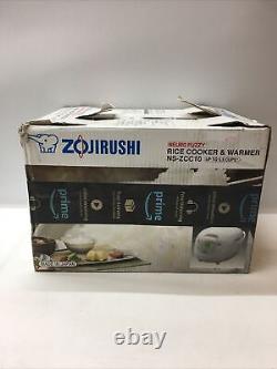 Zojirushi Overseas Rice Cooker NS-ZCC10 1 L (5.5Cups) White made in Japan
