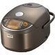 Zojirushi Pressure Ih Rice Cooker Automatic Start Stop Convenient 10cups New