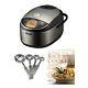 Zojirushi Pressure Induction Heating 10 Cup Rice Cooker Warmer With Spoon Bundle