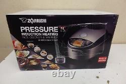 Zojirushi Pressure Induction Heating Rice Cooker & Warmer NP-NWC18-XB (9B)