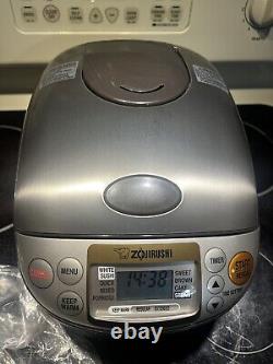 Zojirushi Pressure Rice cooker 5.5 cups NP-HTC10 IH Induction Heating Japan