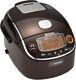 Zojirushi Rice Cooker, 3 Cups, Pressure Ih Type Np-rm05-ta Japan Thick Kettle