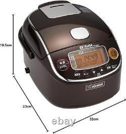 Zojirushi Rice Cooker, 3 Cups, Pressure IH Type NP-RM05-TA Japan thick kettle
