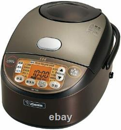 Zojirushi Rice Cooker (5.5 go) IH type Extremely cooked brown NP-VZ10-TA New
