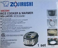 Zojirushi Rice Cooker And WarmerNS-LAC05, Up To 3 Cups